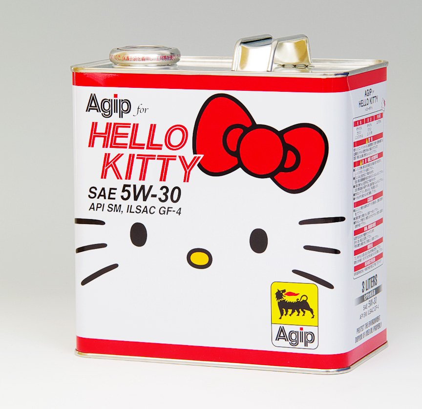 Aceite Automotriz Hello Kitty 1