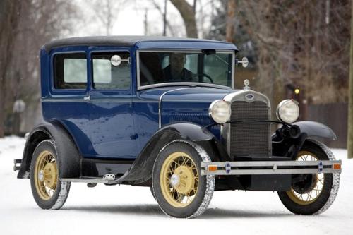 1 Año Entero Manejando un Ford Modelo A Tudor Sedan 1930 1