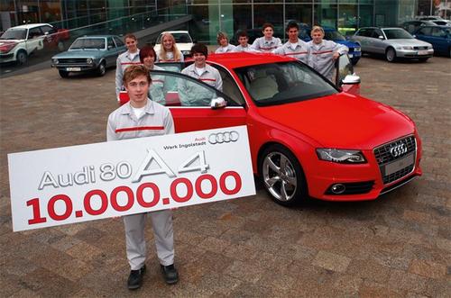 Audi Celebra Venta de 10 Millones de A4 2