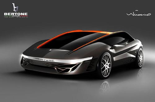 Nuevo Sketch del Automóvil Concepto Bertone Nuccio 1