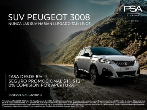 Peugeot Culiacán y su Oferta en 3008 1