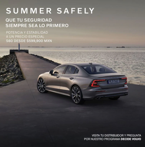 Summer Safely con Volvo S60 1