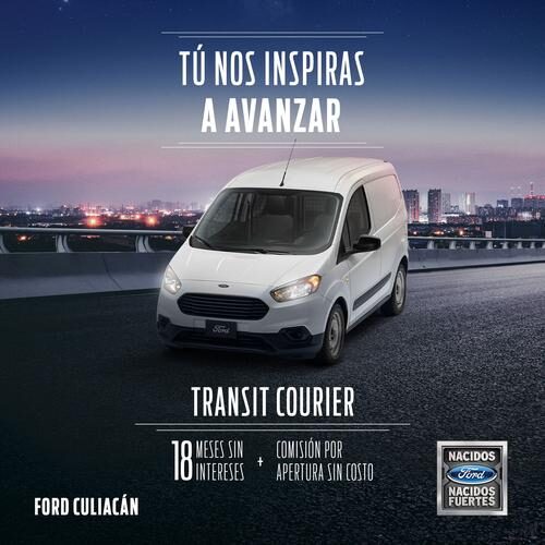 Ford Transit Courier a 18 Meses Sin Intereses 1